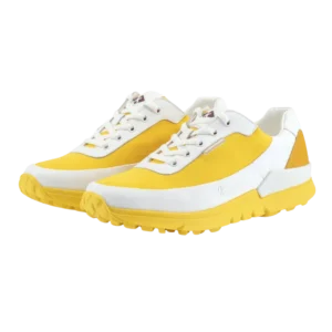 Giày Golf nữ Kankura Master Lady 03 | ML003-12 – White/Yellow