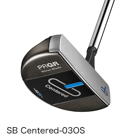Silver-Blade Centered Putter