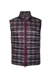 Áo Vest Gile Golf nam Chervo Edmund 61110 – Caro Grey 68L
