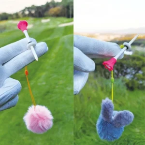 Bộ Tee Golf Swing Impact kèm móc treo ngộ nghĩnh