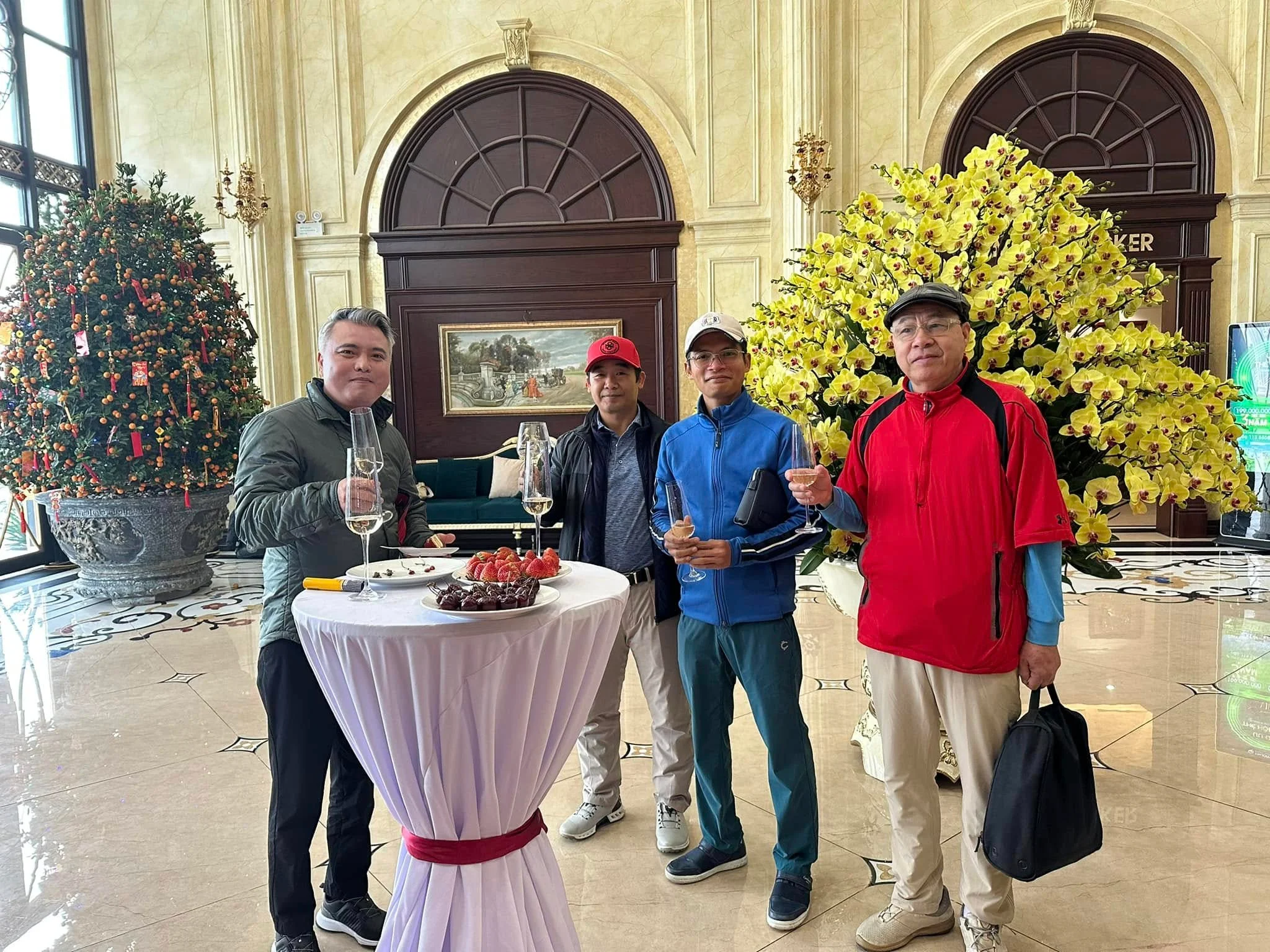 khach hang tai khai truong hs golf bac giang