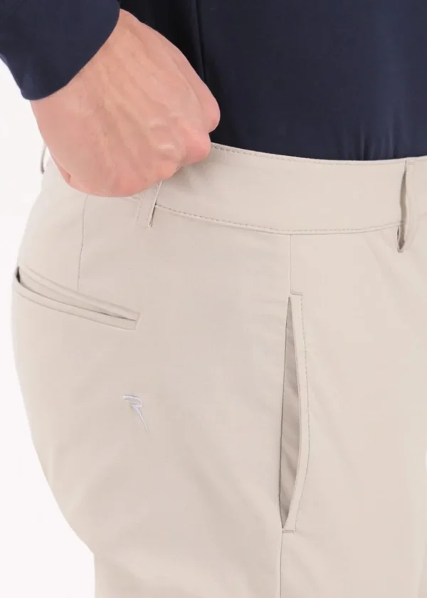Quần dài Golf nam Chervo Secondo 64685 - Cream 438