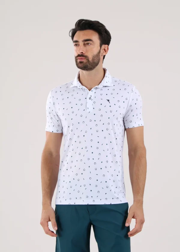Áo Polo Golf nam Chervo Albergo A1166 - White 071A
