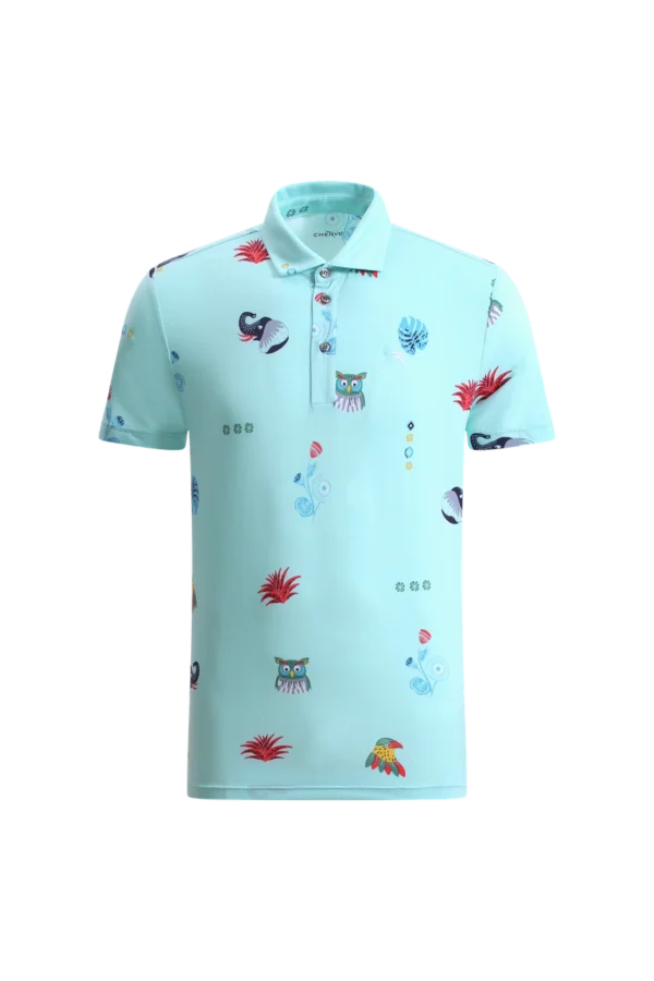 Áo Polo Golf nam Chervo Albergo A1166 - White 071A