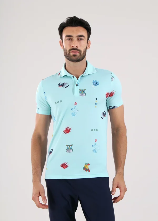 Áo Polo Golf nam Chervo Albergo A1166 - White 071A