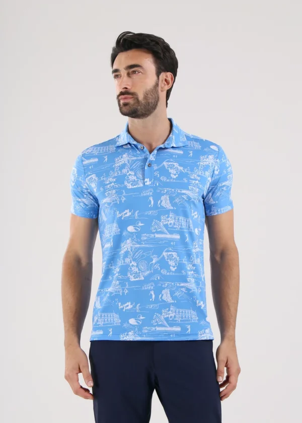 Áo Polo Golf nam Chervo Albergo A1166 - White 071A
