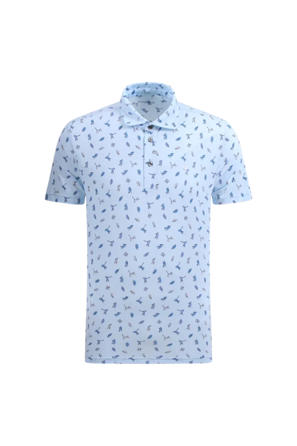 Áo Polo Golf nam Chervo Albergo A1166 - White 071A