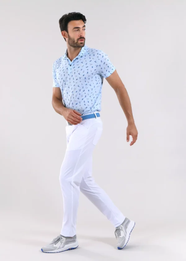 Áo Polo Golf nam Chervo Albergo A1166 - White 071A