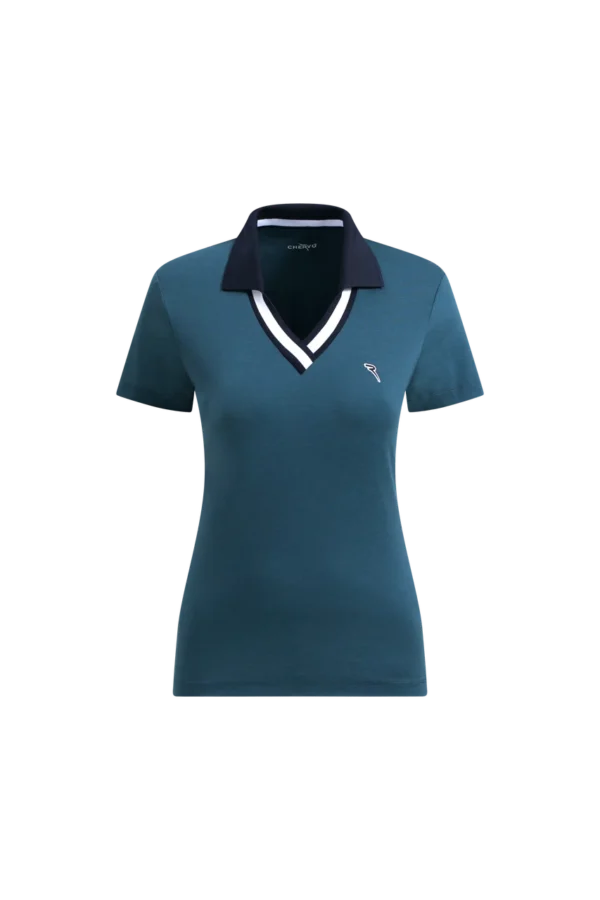Áo Polo Golf nữ Chervo Ambrose A1159 - Blue 95E