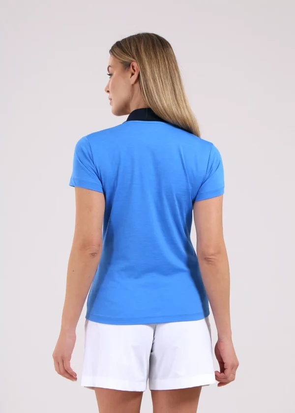 Áo Polo Golf nữ Chervo Ambrose A1159 - Blue 95E