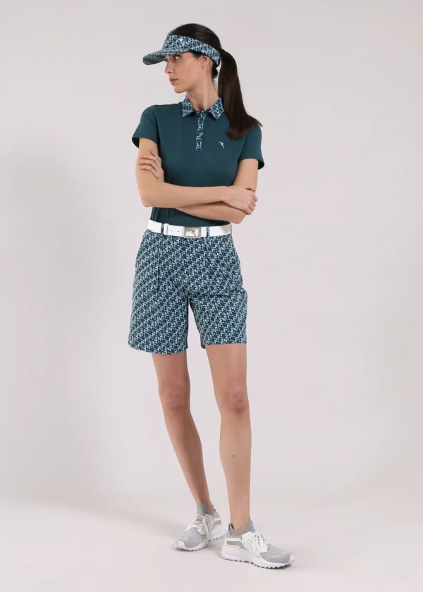 Áo Polo Golf nữ Chervo Avarizia A1172 - Blue 599
