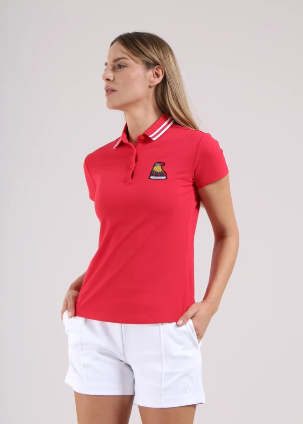 Áo Polo Golf nữ Chervo Avventura A1181 - Red 844