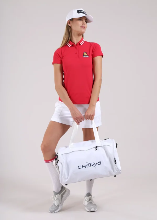 Áo Polo Golf nữ Chervo Avventura A1181 - Red 844