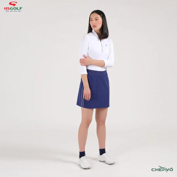 Chân váy Golf Chervo Janna 64932 - White 100
