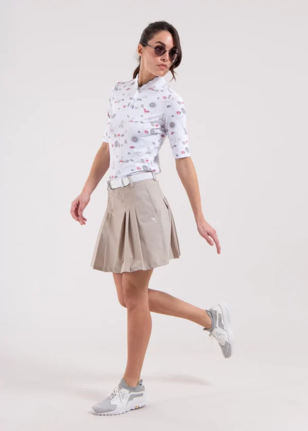 Chân váy Golf Chervo Jojoe J0164 - White 100