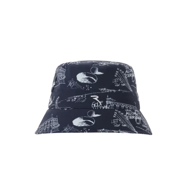 Mũ Golf Bucket Unisex Chervo Wonton W0328 - Blue 174E