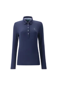 Áo Polo Golf nữ dài tay Chervo Alca 64610 – Blue 599