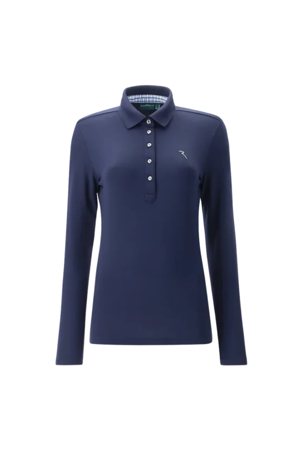 Áo Polo Golf nữ dài tay Chervo Alca 64610 - Black 999