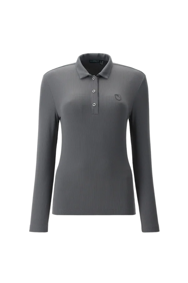 Áo Polo Golf nữ dài tay Chervo Aleika 65138 - Blue 576