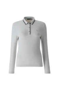 Áo Polo Golf nữ dài tay Chervo Amira 65140 – White 105