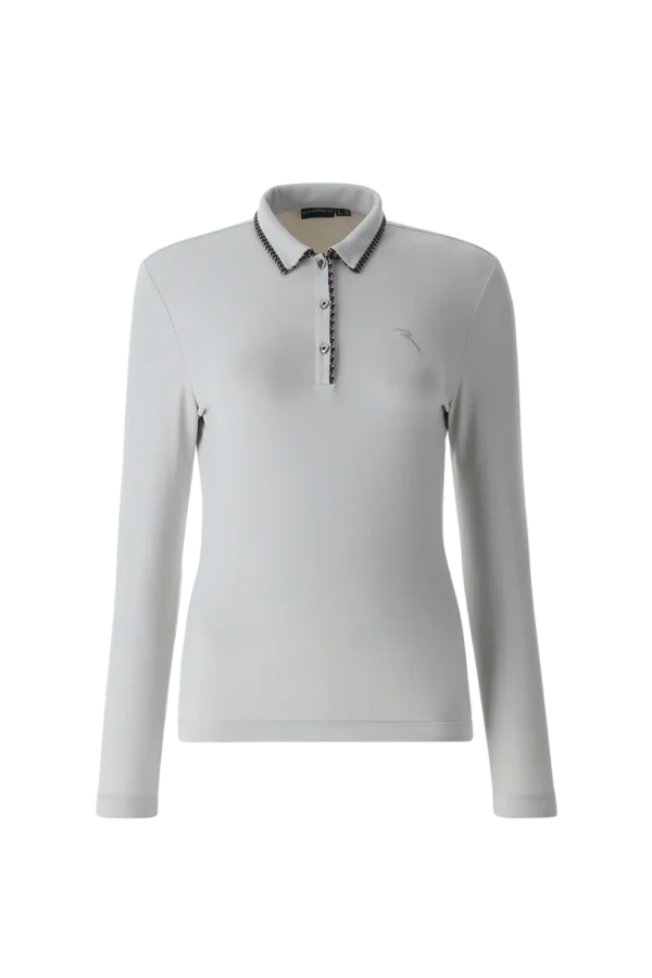 Áo Polo Golf nữ dài tay Chervo Amira 65140 - Pink 789