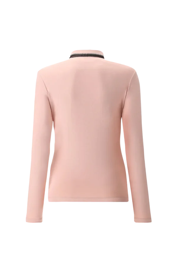 Áo Polo Golf nữ dài tay Chervo Amira 65140 - Pink 789