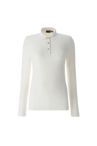 Áo Polo Golf nữ dài tay Chervo Arsia 64622 – White 103