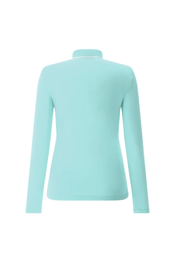 Áo Polo Golf nữ dài tay Chervo Attraente 64721 - Green 612