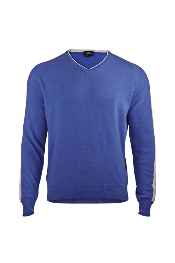 Áo len Golf nam Chervo Nogoparoe 57624 - Blue 537