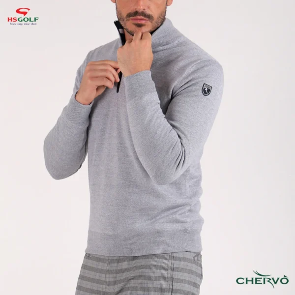 Áo len Golf nam Chervo Novomatic 64769 - Red 892