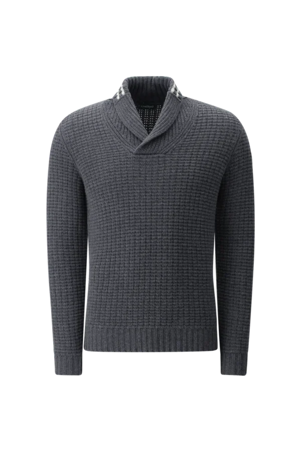 Áo len Golf nam Chervo Nunez 66316 - Smoke Grey 960