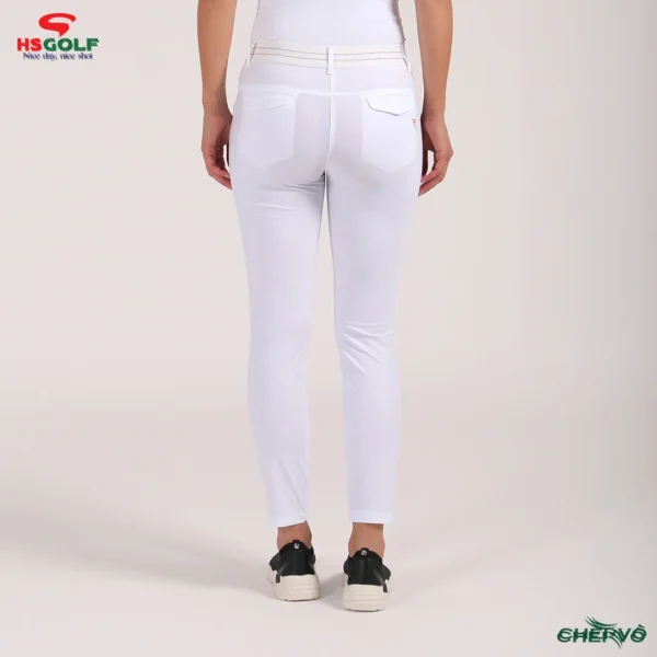 Quần dài Golf nữ Chervo Sabaudia 64343 - White 100