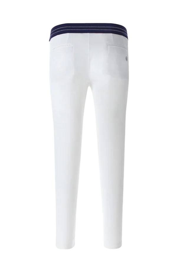 Quần dài Golf nữ Chervo Salone 64351 - White 100