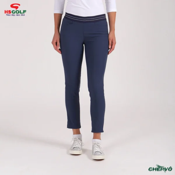 Quần dài Golf nữ Chervo Salone 64351 - White 100
