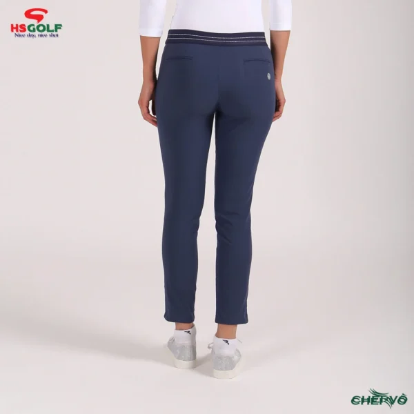 Quần dài Golf nữ Chervo Salone 64351 - White 100
