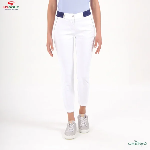 Quần dài Golf nữ Chervo Simpatico 64916 - Blue 567