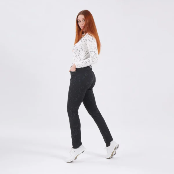 Quần dài Golf nữ Chervo Stramare 65530 - Black 999