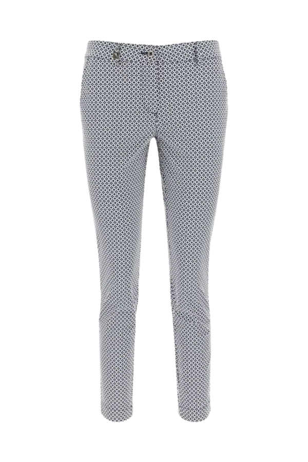 Quần dài Golf nữ Chervo Strelizia 64007 - Navy White 14E