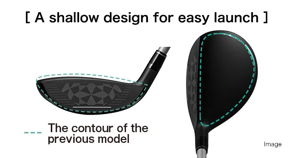 A shallow design for easy launch