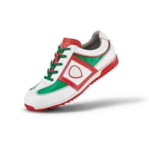 Giày Golf nam Duca Firenze 10506 – White/Green/Red