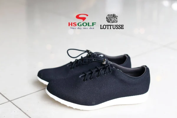 Giày Golf nam Lottusse T2105 | Net Negro - Black