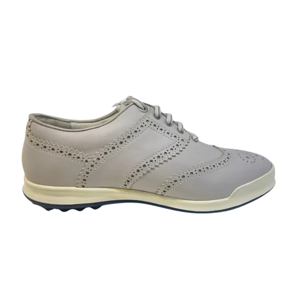 Giày Golf nam Lottusse T2160 | Soccer Blanco - Milk