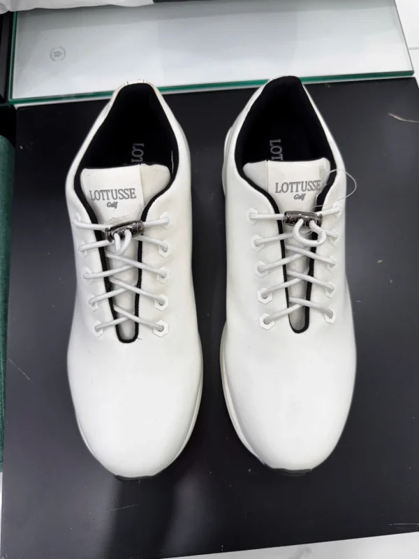 Giày Golf nam Lottusse T2377 | Gommato Blanco - White
