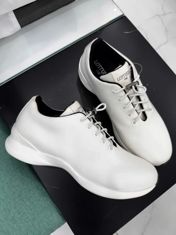 Giày Golf nam Lottusse T2377 | Gommato Blanco - White