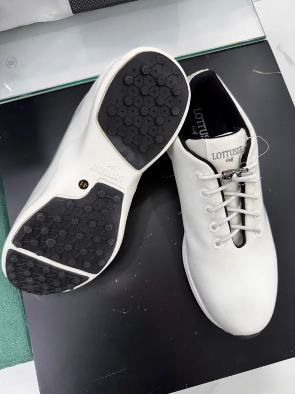 Giày Golf nam Lottusse T2377 | Gommato Blanco - White