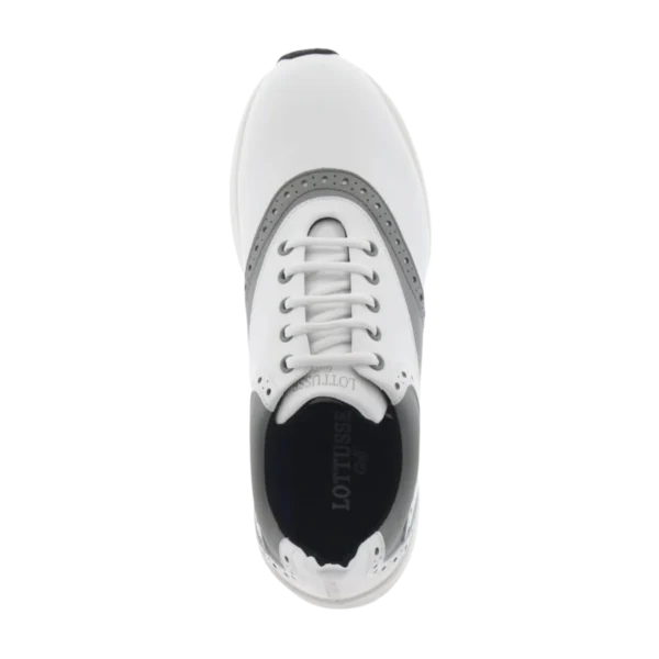 Giày Golf nam Lottusse T2379 | Gommato Blanco Grey - White