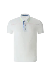 Áo Polo Golf nam Chervo Auro 64271 – White 100