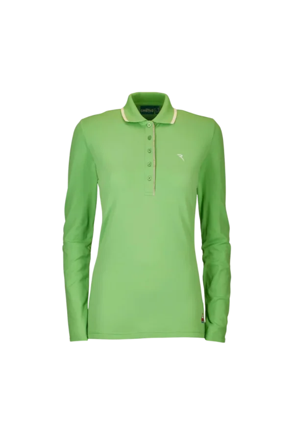 Áo Polo Golf nữ dài tay Chervo Ajmone 61329 - Green 601