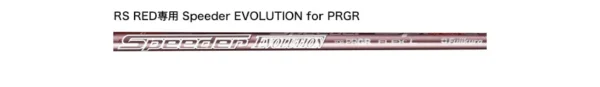 Gậy sắt nữ PRGR 19 RS Red Ladies Iron #AW / Shaft Speeder Evolution