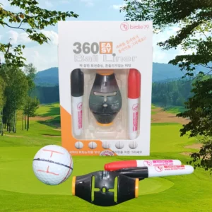 Dụng cụ vẽ line bóng golf xoay 360° Birdie79 – L02472 (kèm 2 bút)